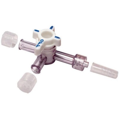 3-Way Stopcock w/ Swivel Male Luer Lock